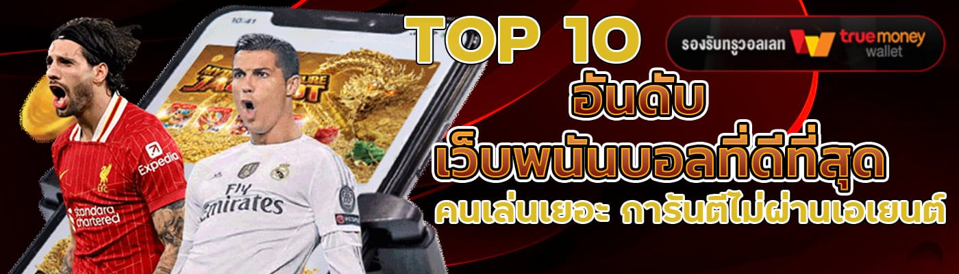 TOP 10 อันดับ เว็บพนันบอล ที่ดีที่สุด dafabet คนเล่นเยอะ