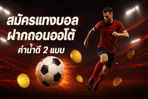 สมัครแทงบอล ฝากถอนออโต้