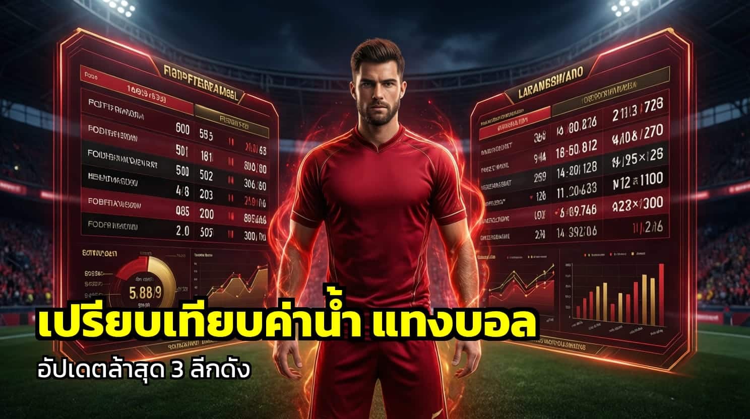 เปรียบเทียบค่าน้ำ แทงบอล